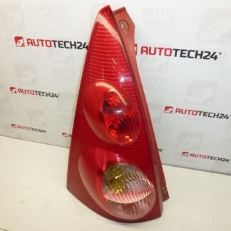 Lampa tylna lewa z gniazdem Peugeot 107 6350X6