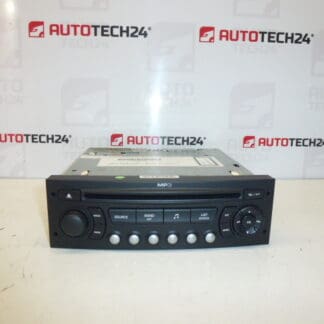 Radio samochodowe z CD MP3 Citroën Peugeot 9663080277 657903