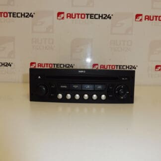 Radio samochodowe z CD MP3 Citroën Peugeot 96646223XT